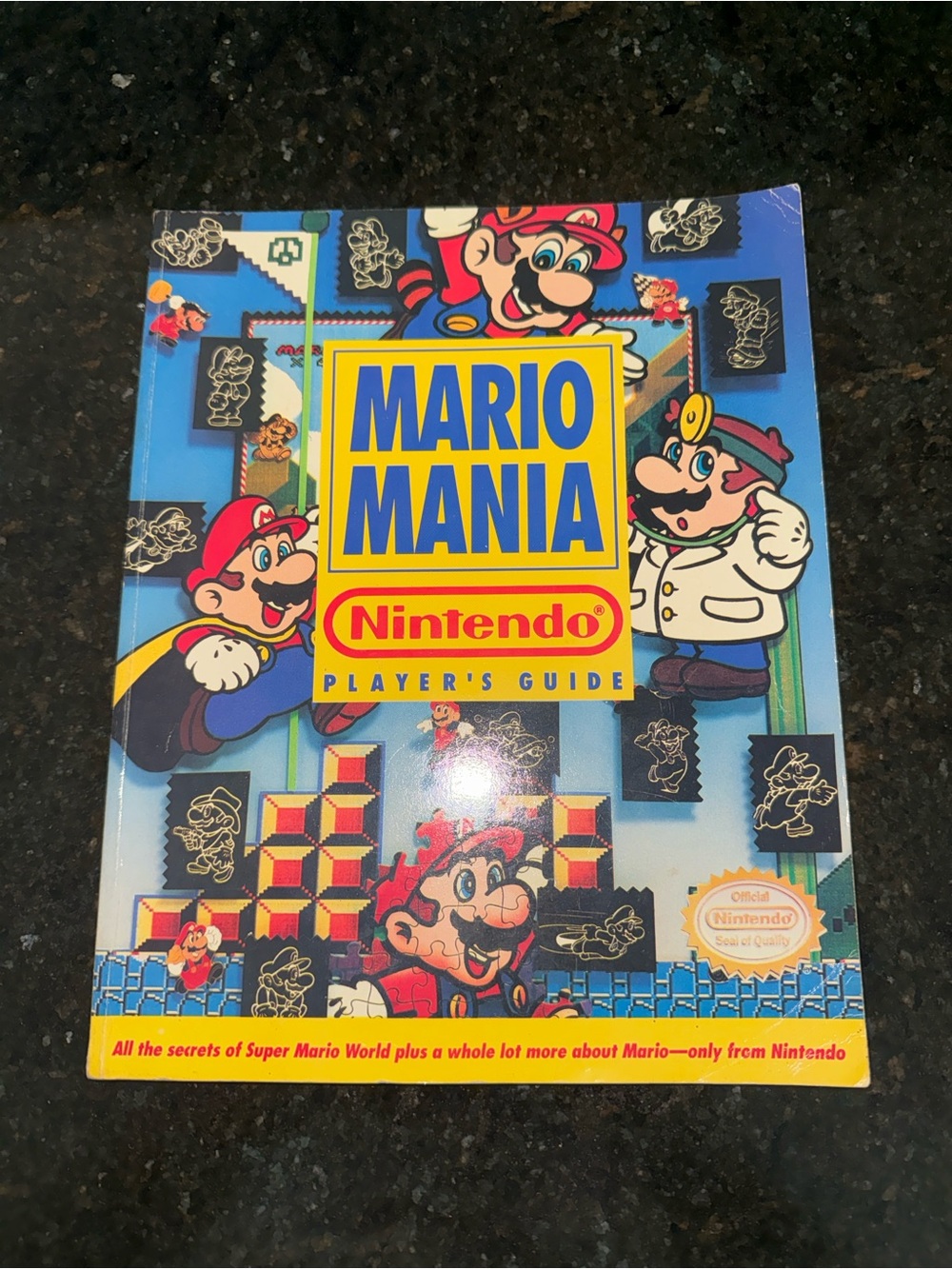 Mario Mania Super Mario World Nintendo Player's Strategy Guide